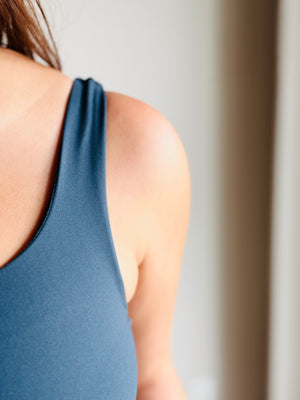 Amari Active Tank Top - Midnight Navy