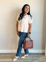 Lola Front Tie Blouse