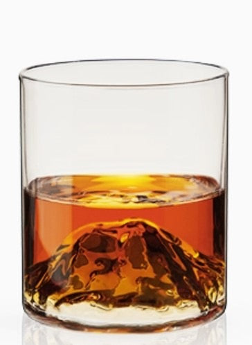 Mountain Themed Crystal Tumbler - 27 West
