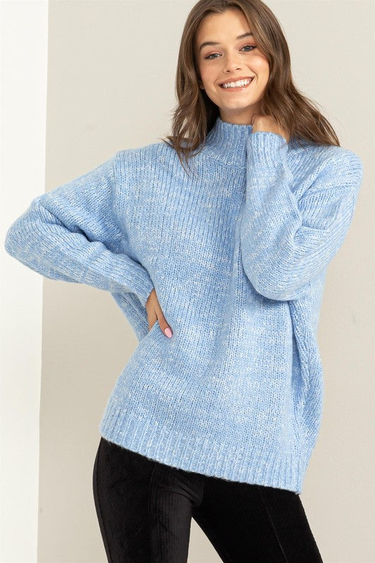 Allison High Neck Sweater