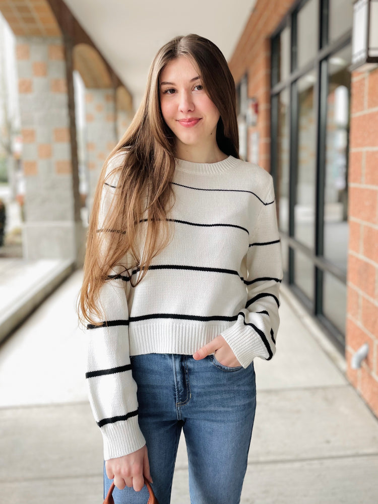 Jaycie Striped Sweater