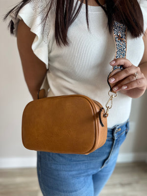 Berlin Crossbody Bag - Brown