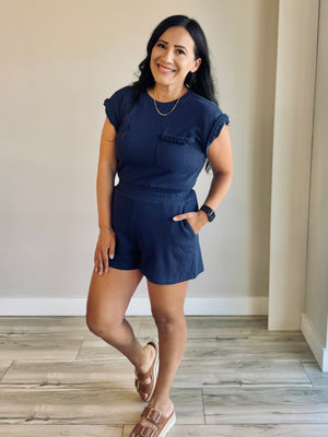 Gemma Braided Detail Romper