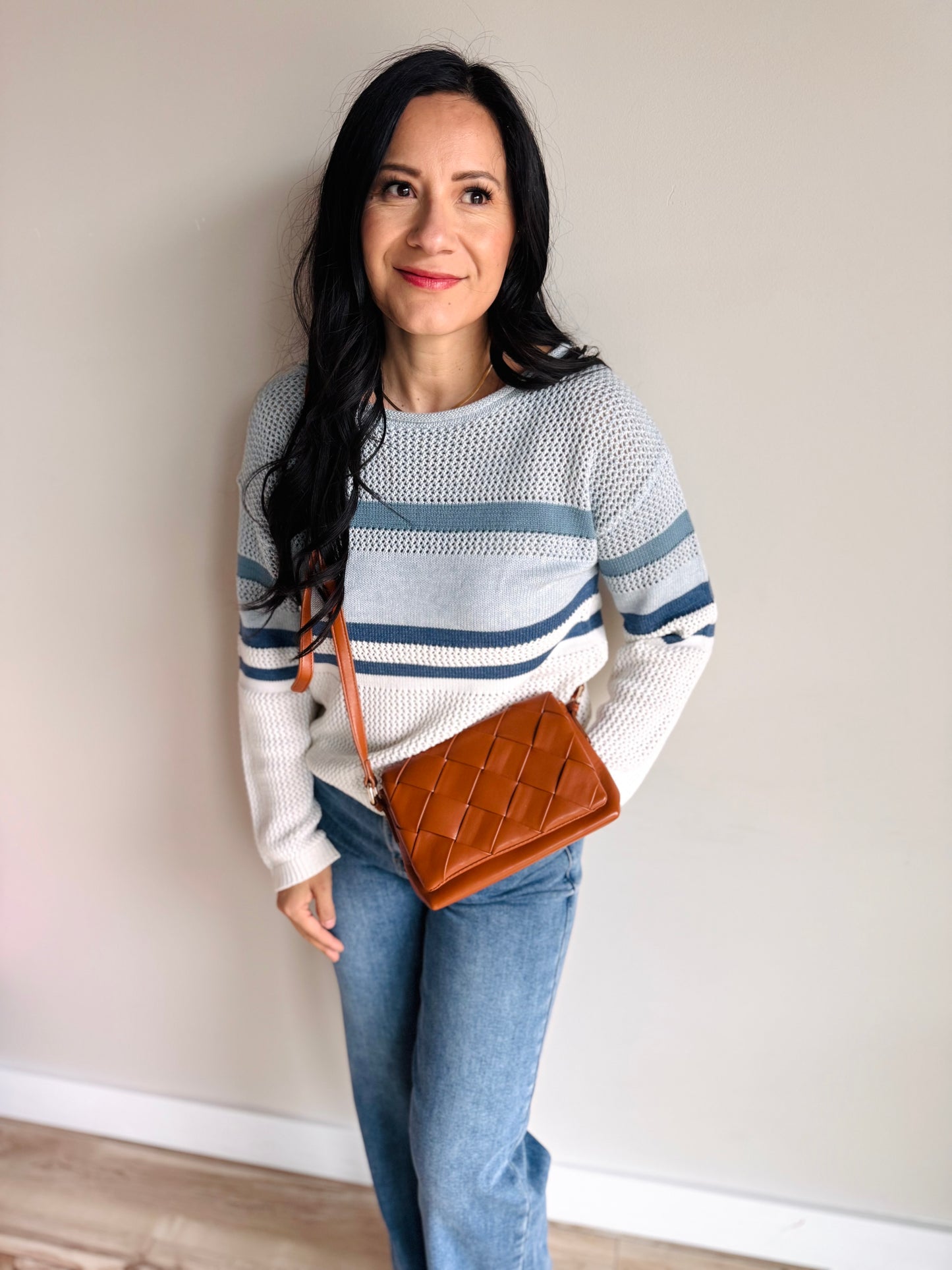 Brynlee Boatneck Striped Pullover - 27 West