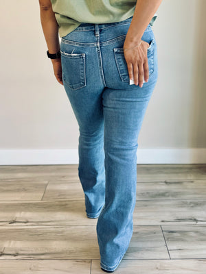 Carsyn Tummy Control Straight Jeans