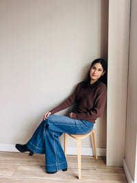 Arya Ribbed Dolman Sleeve Top