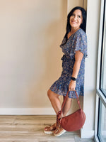 Willow Ruffle Sleeve Floral Dress