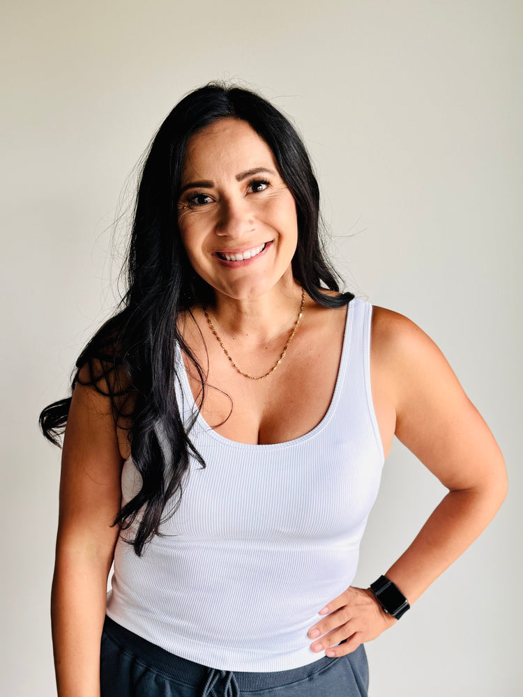 Zoe Seamless Ribbed Tank Top