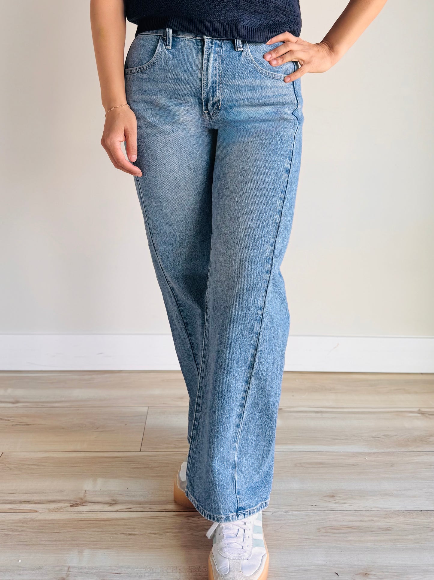 Eden High Rise Twist Seam Denim - 27 West