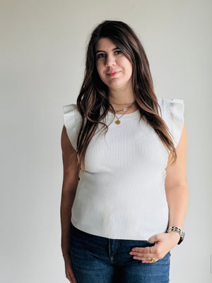 Shannon Ruffle Sleeve Top