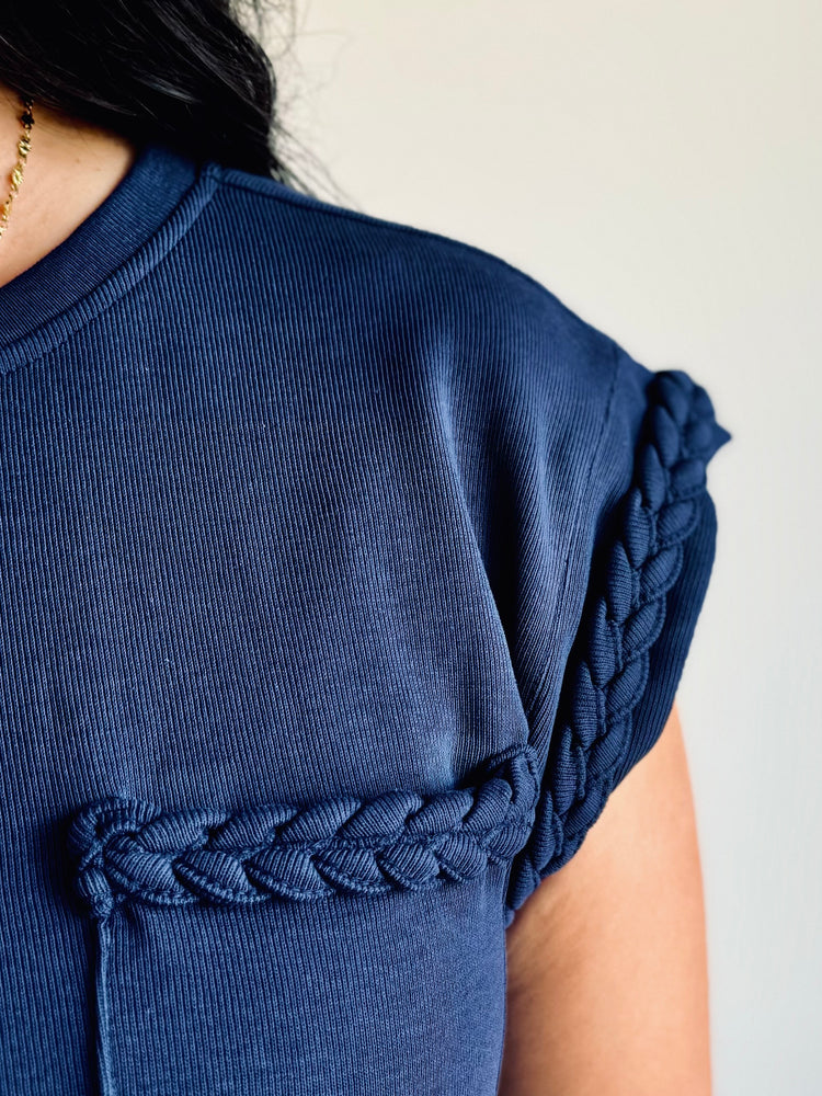 Gemma Braided Detail Romper