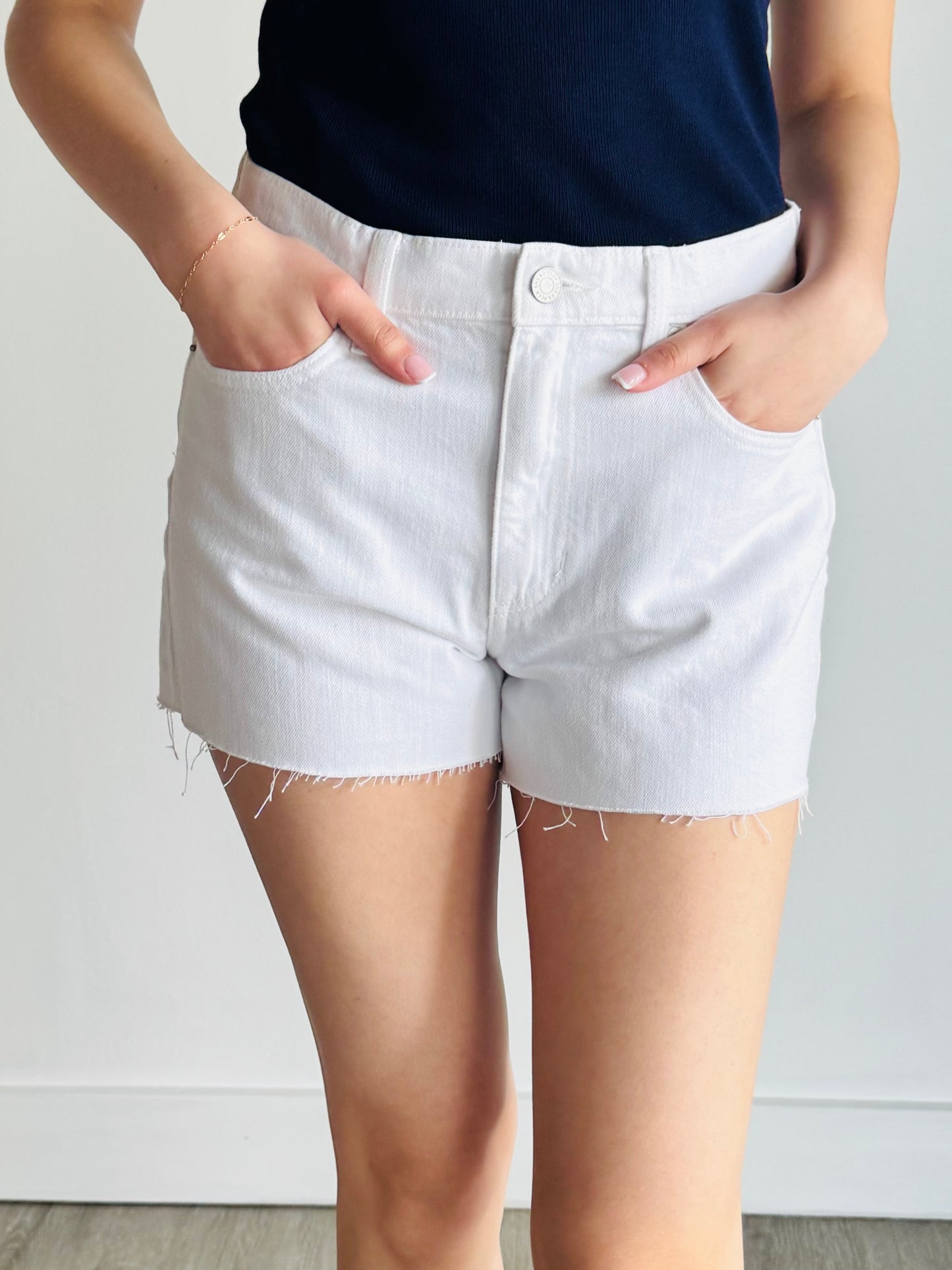 Heidi Raw Hem Shorts - 27 West