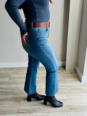 Camila High Rise Flare Denim