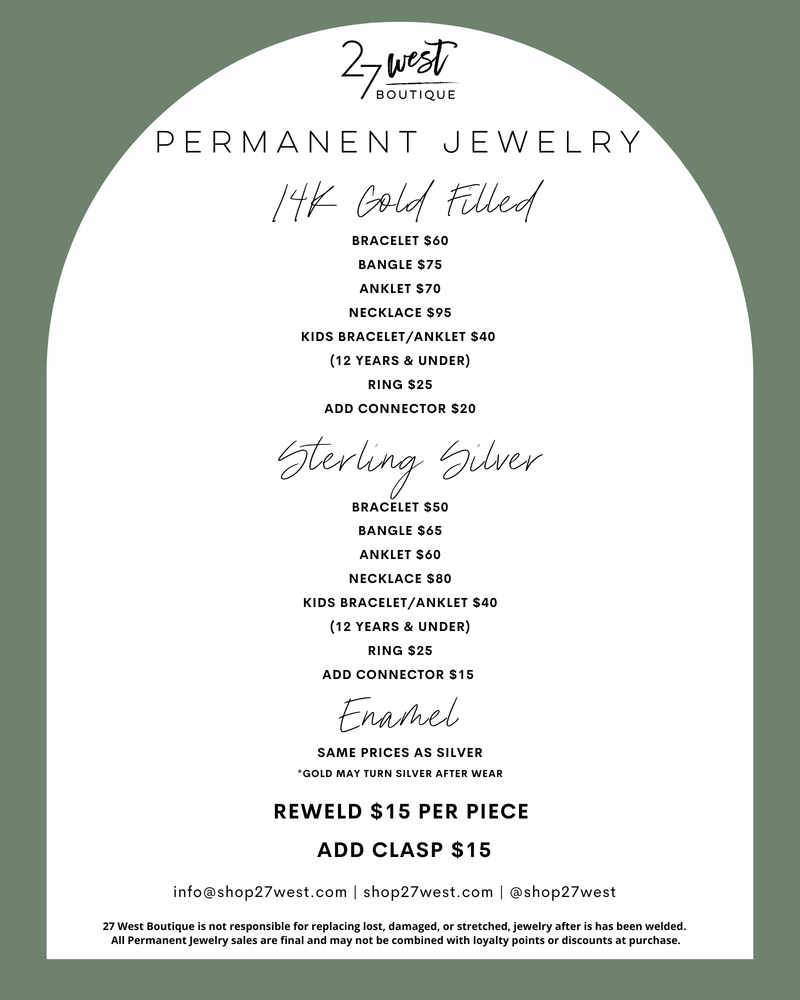 FNL Permanent Jewelry Dec 20th