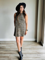 Lauren Animal Print Mini Dress
