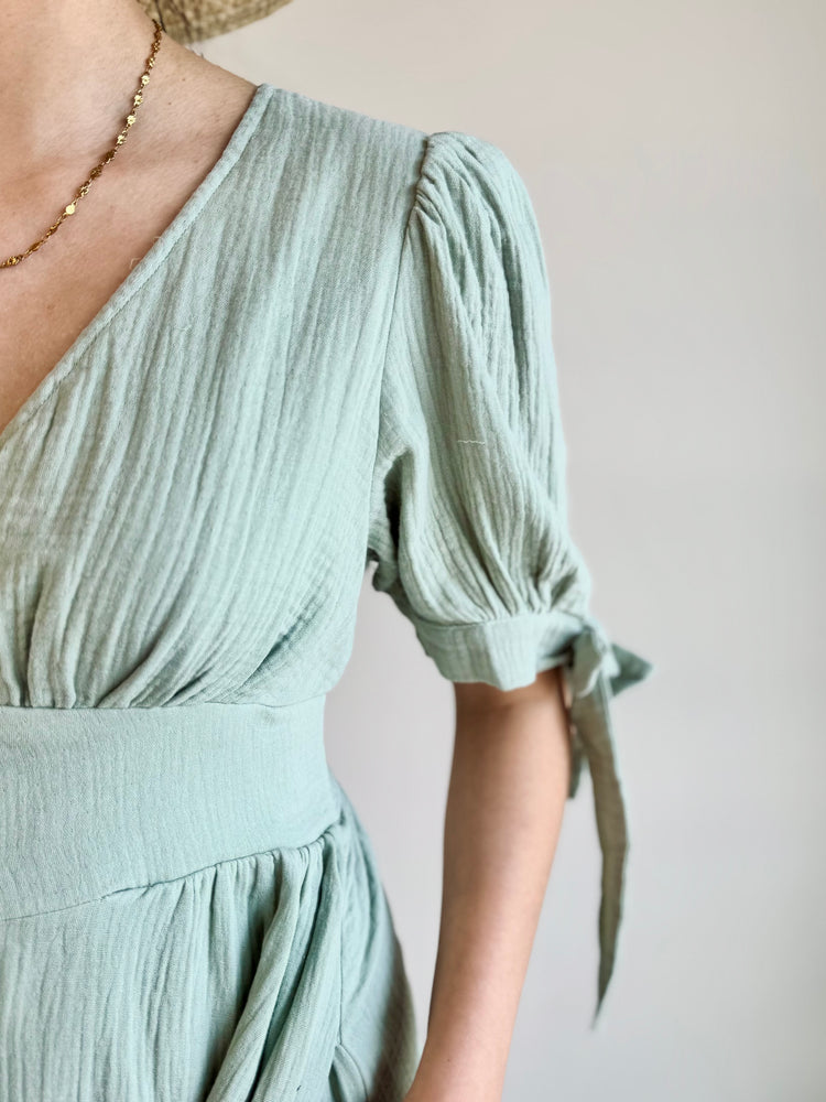 Amanda Button Down Midi Dress