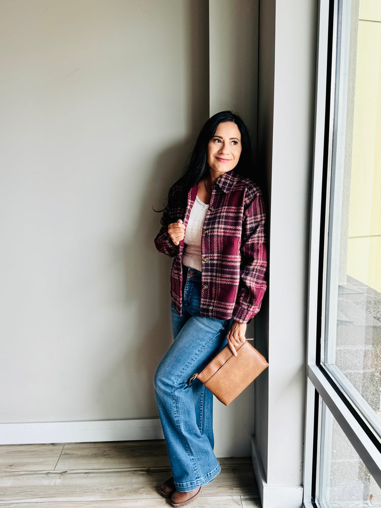 Emily Plaid Shacket
