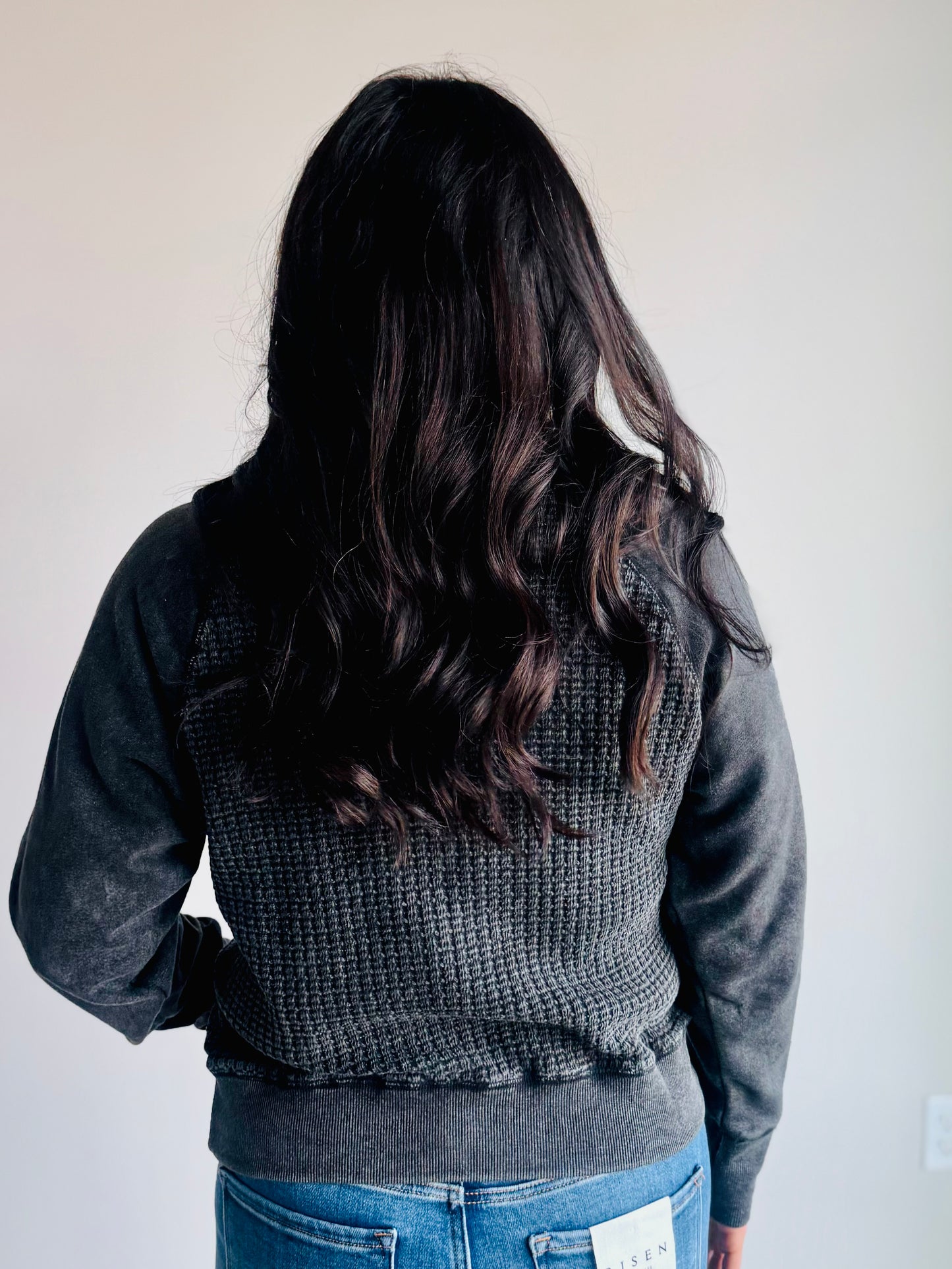 Linnea Waffle Knit Pullover Sweater - 27 West