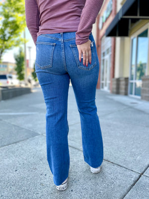 Camila High Rise Flare Denim