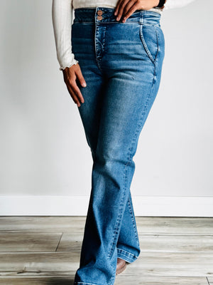 Jayden Tummy Control Bootcut Denim