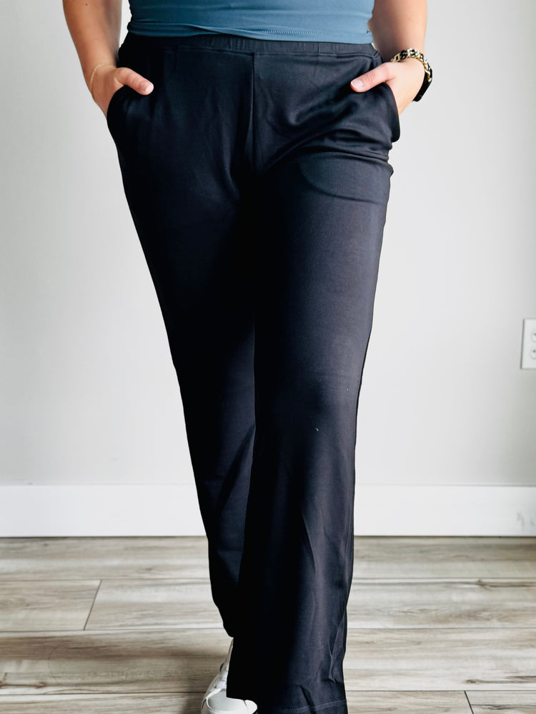 Aisha Modal Blend High Waist Pants
