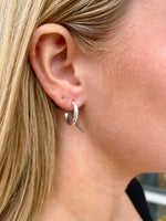 Mini Basic Hoop Earrings - Silver