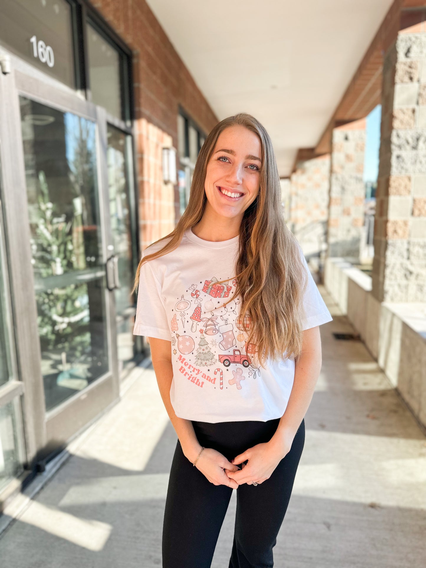 Merry and Bright Graphic Tee - 27 West