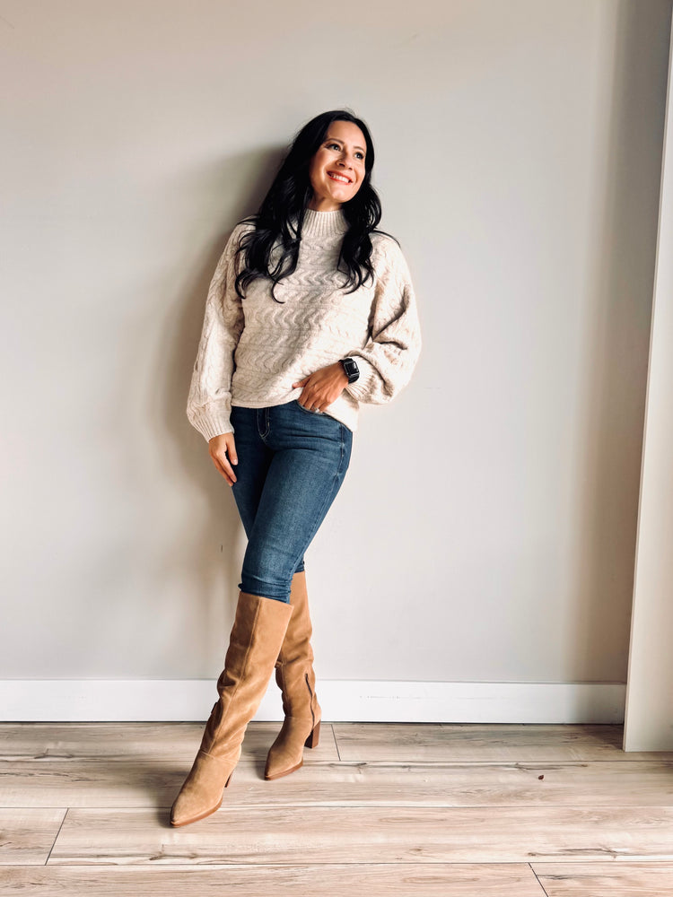 Kennedy Cable Knit Sweater