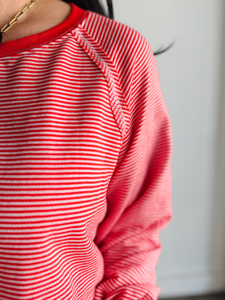 Cassie Striped Pullover