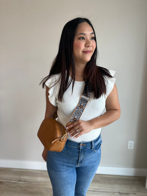 Berlin Crossbody Bag - Brown