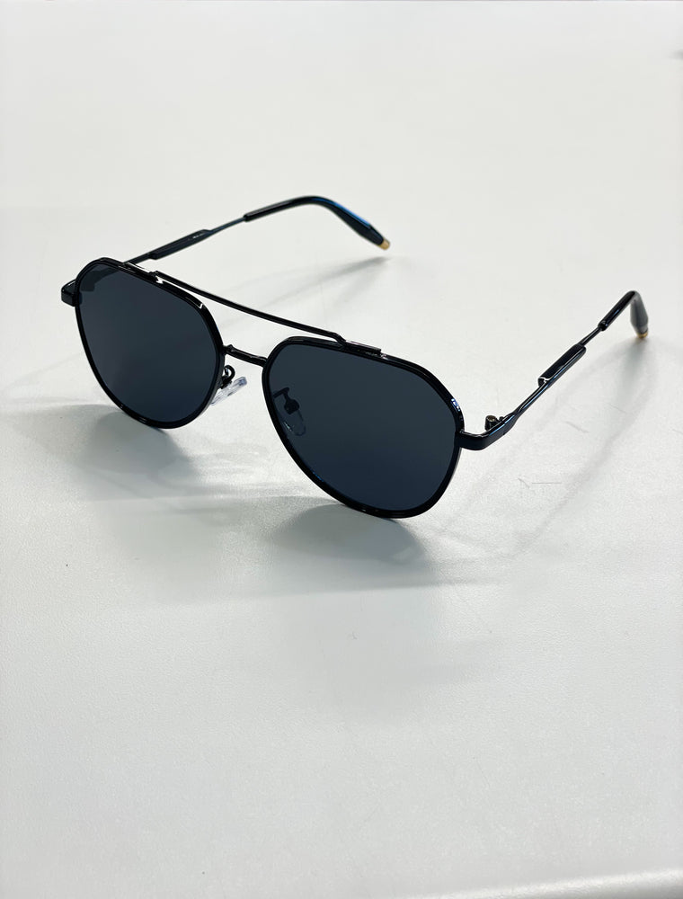 Tilly Aviator Sunglasses - Black