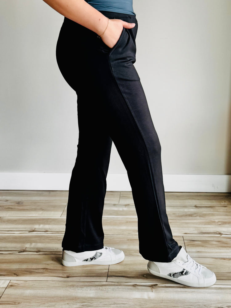 Aisha Modal Blend High Waist Pants