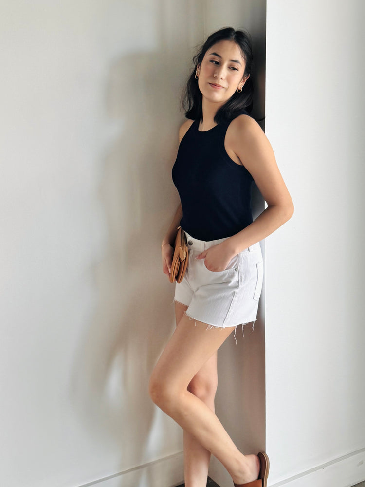 Heidi Raw Hem Shorts