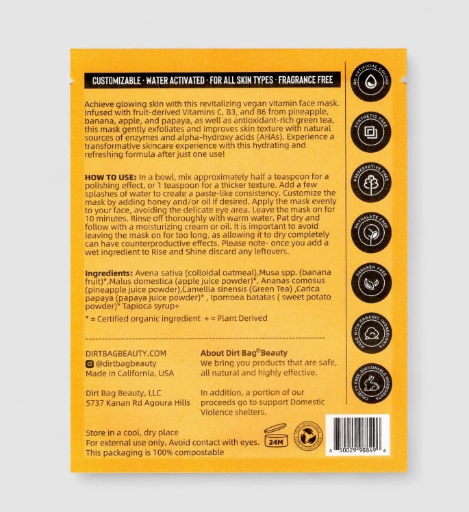 Powder Face Mask - Nourish and Revitalize - 27 West