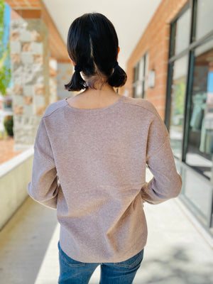 Stella Relaxed V-Neck Sweater