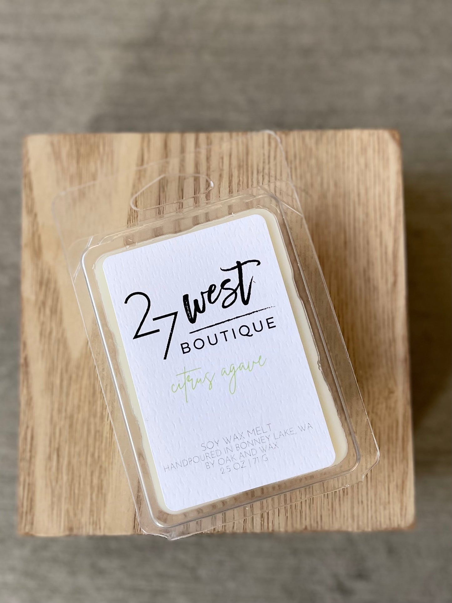 27 West Wax Melts - Signature Scent - 27 West