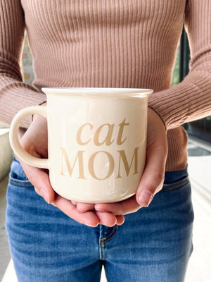 Cat Mom Coffee Mug