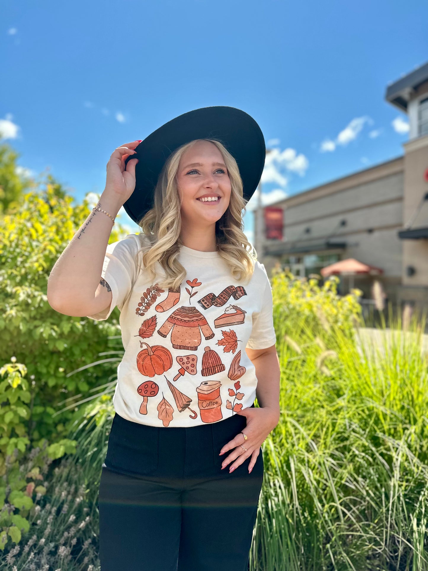 Fall Vibes Graphic Tee - 27 West