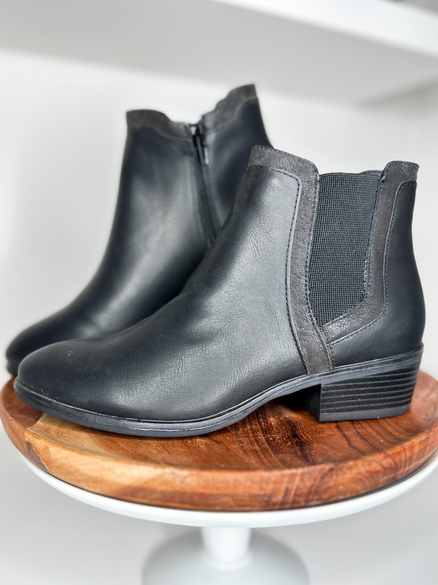 Talya Bootie- Black - 27 West