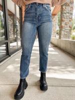 Lillian Crop Straight Leg Denim