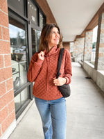 Bekah Quilted Pullover