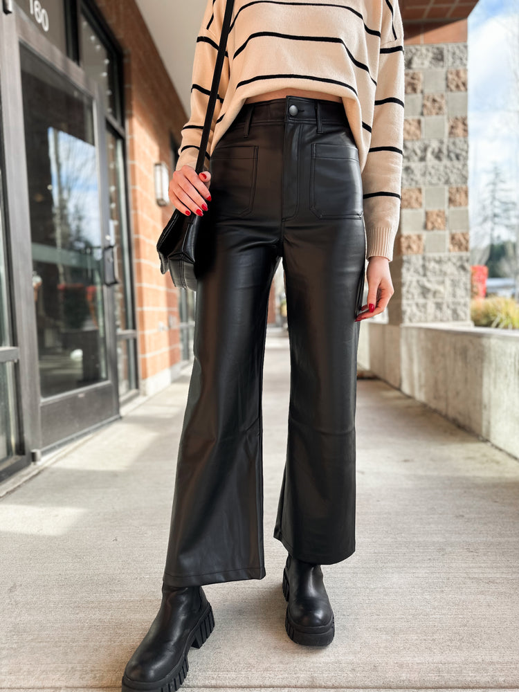 
            
                Load image into Gallery viewer, Daphne Faux Leather Pants
            
        