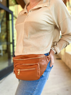 
            
                Load image into Gallery viewer, San Diego Waist Bag - Brown
            
        