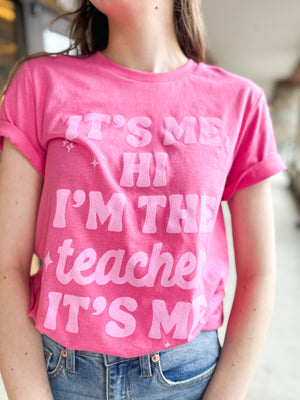 
            
                Load image into Gallery viewer, I&amp;#39;m The Teacher Graphic Tee
            
        