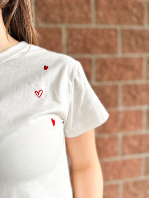 
            
                Load image into Gallery viewer, Aspen Embroidered Heart Top
            
        