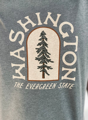 Evergreen Washington Graphic Tee