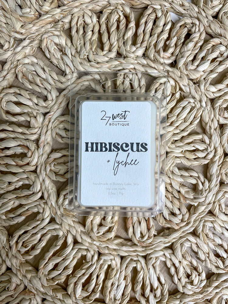27 West Candle - Hibiscus Lychee -  Wax Melts