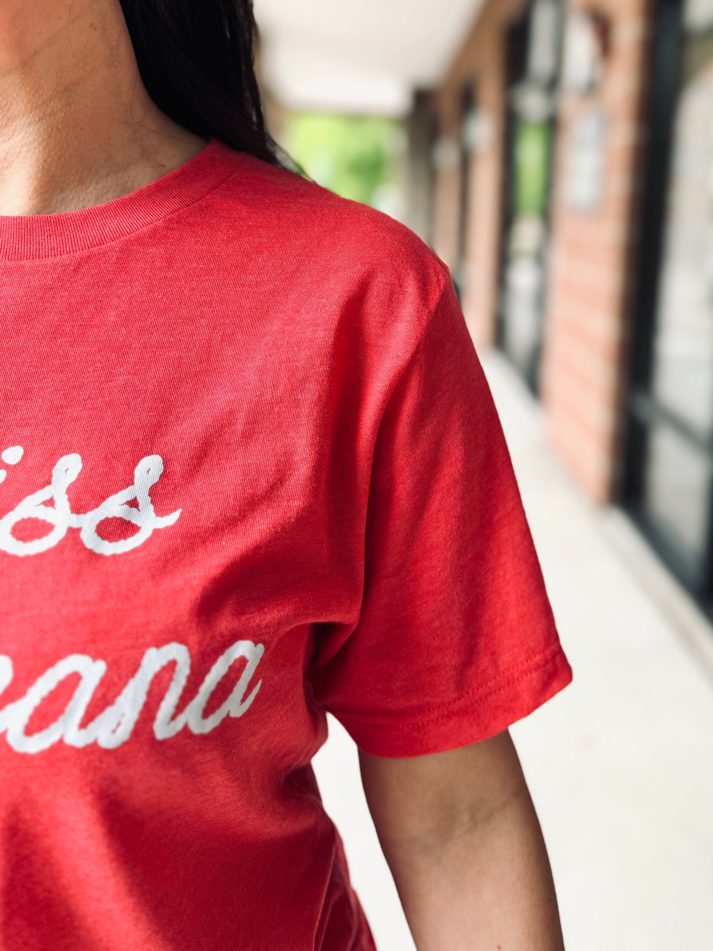Miss Americana Tee - Red - 27 West