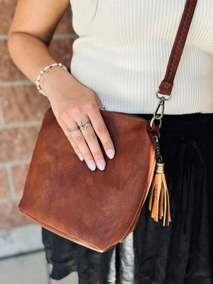 Austin Crossbody Purse with Tassels