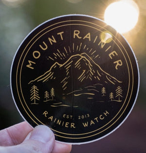 
            
                Load image into Gallery viewer, Sketched Mount Rainier Sticker
            
        